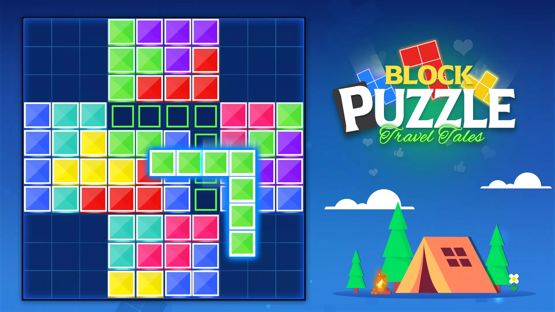 Block Puzzle: Travel Tales Capture d'écran 1