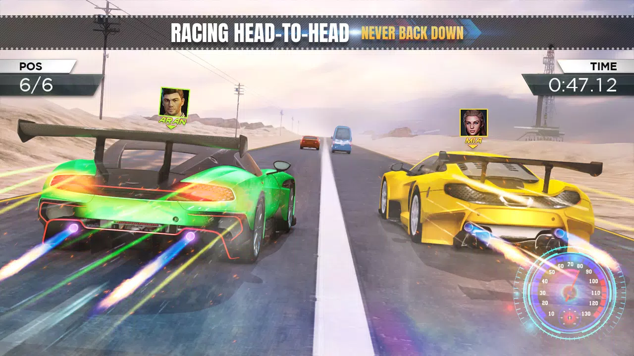 Crazy Speed Car Racing Offline Captura de tela 0