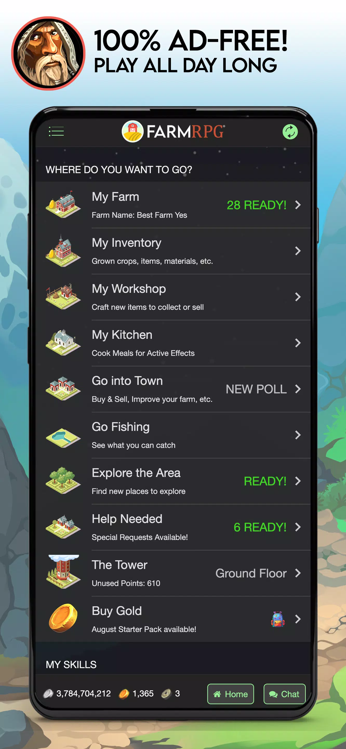 Farm RPG Captura de pantalla 0
