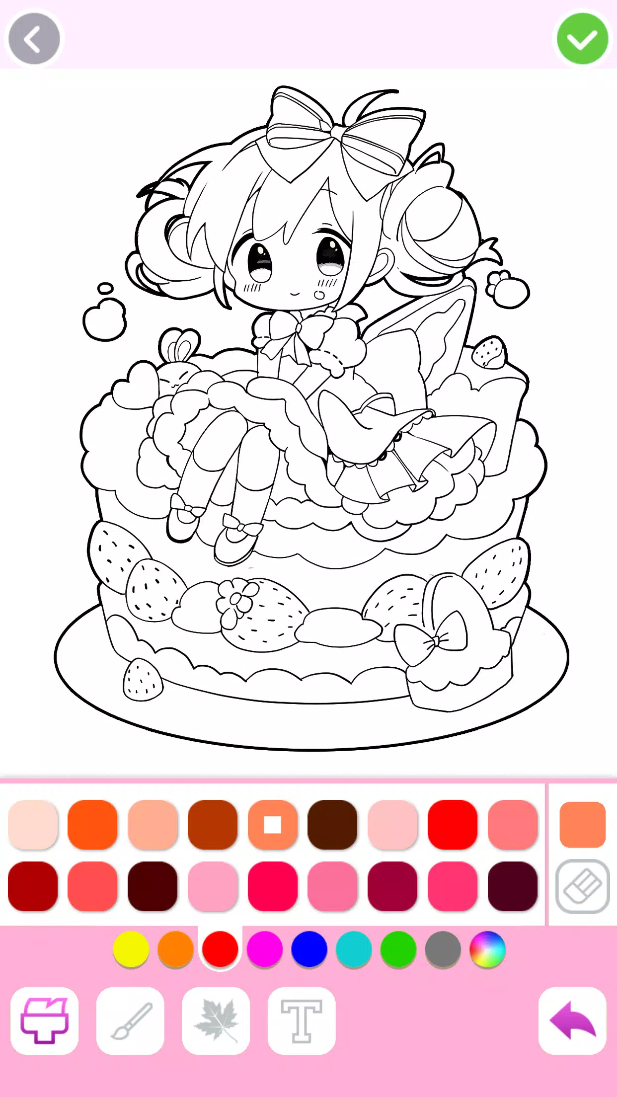 Cute Drawing : Anime Color Fan應用截圖第3張