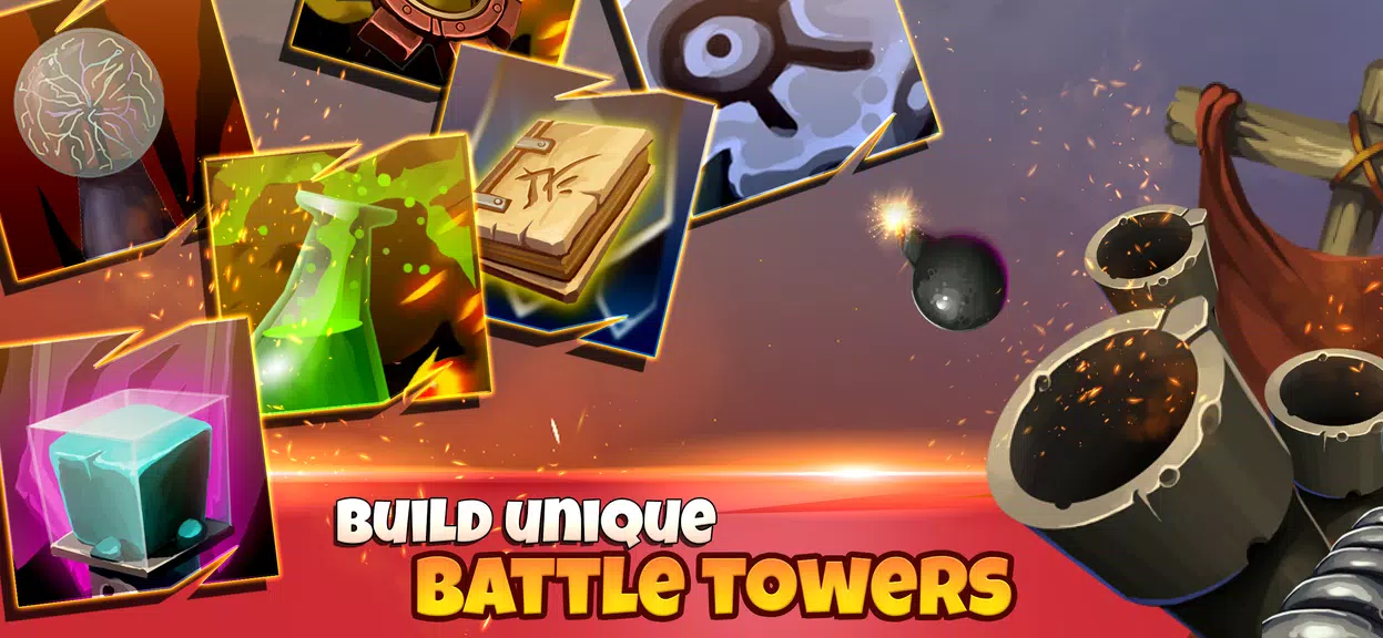 TowerBall: Idle Incremental TD Captura de tela 1