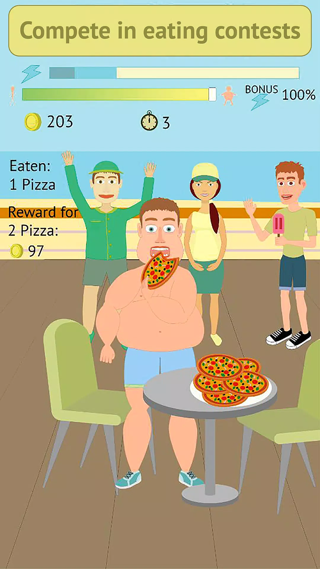 Eat and Run Clicker應用截圖第2張