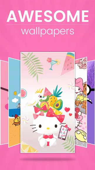 Kawaii Cute Wallpaper: Cutely 스크린샷 0