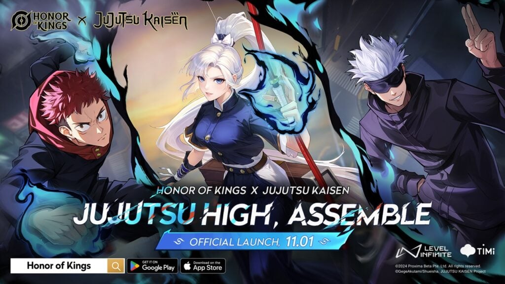 Honor Of Kings x Jujutsu Kaisen Crossover Date Announced