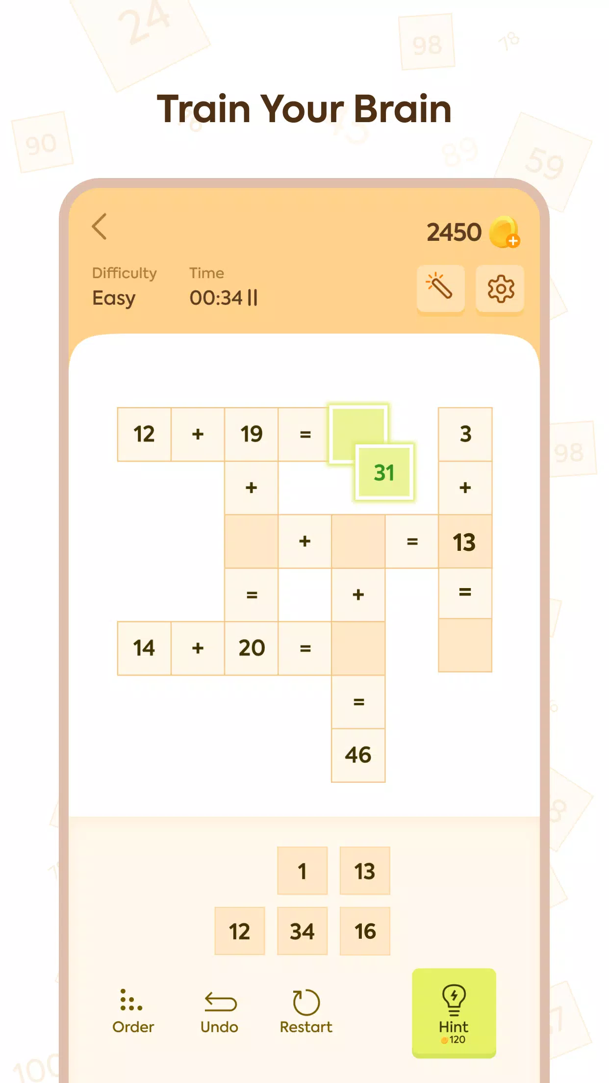 Puzzle Math 스크린샷 2