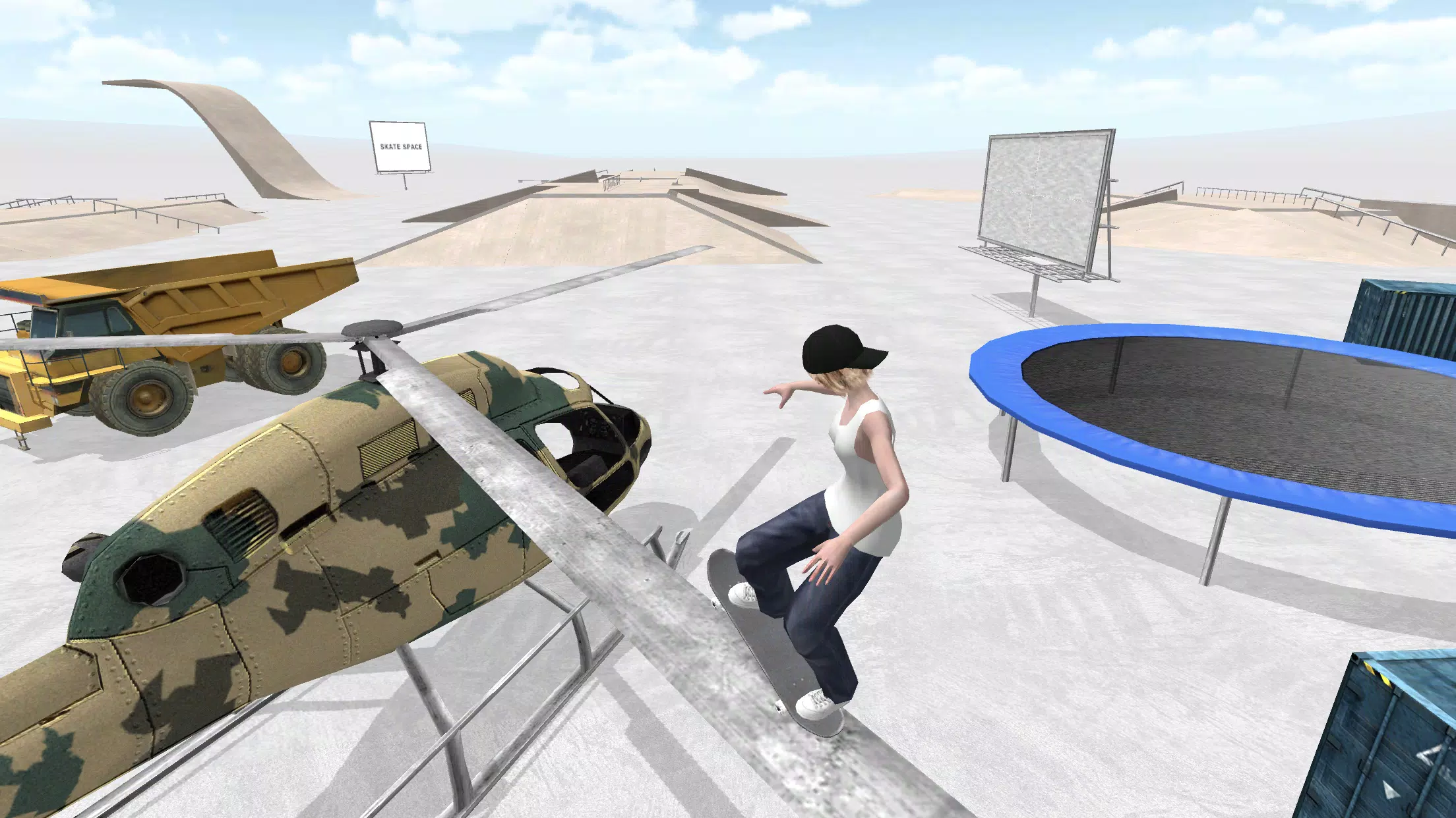 Skate Space Captura de pantalla 2
