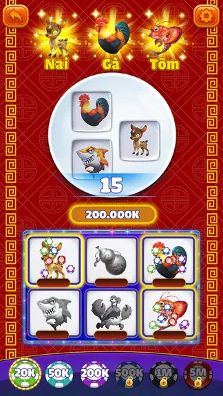 Bau Cua - Bầu Cua Tôm Cá Capture d'écran 0