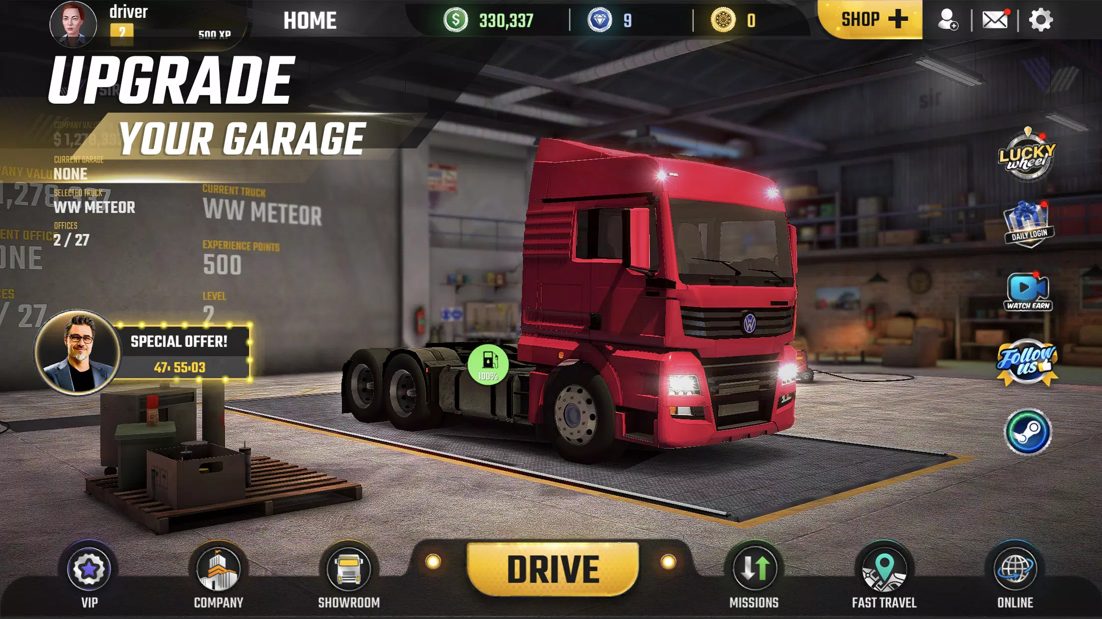 Truck Simulator World Screenshot 0