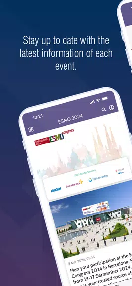 ESMO Events Captura de pantalla 1