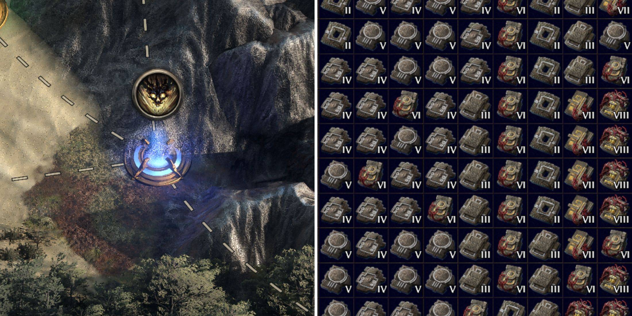 亡命の経路2：マッピング中のウェイストーンを維持します
