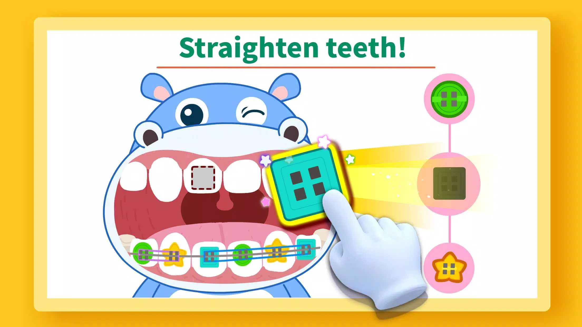 Panda Bebé: Cuidado dental Captura de pantalla 2