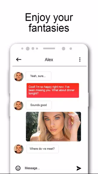 Hot flirt today - match dating chat Captura de pantalla 1