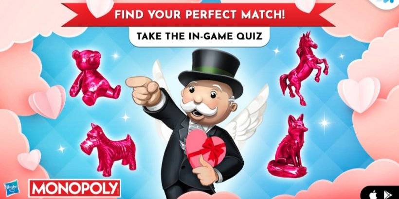 Monopoly tiết lộ bản cập nhật Ngày Valentine với các quy tắc và bài kiểm tra mới