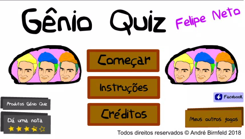 Gênio Quiz Felipe Neto Capture d'écran 3