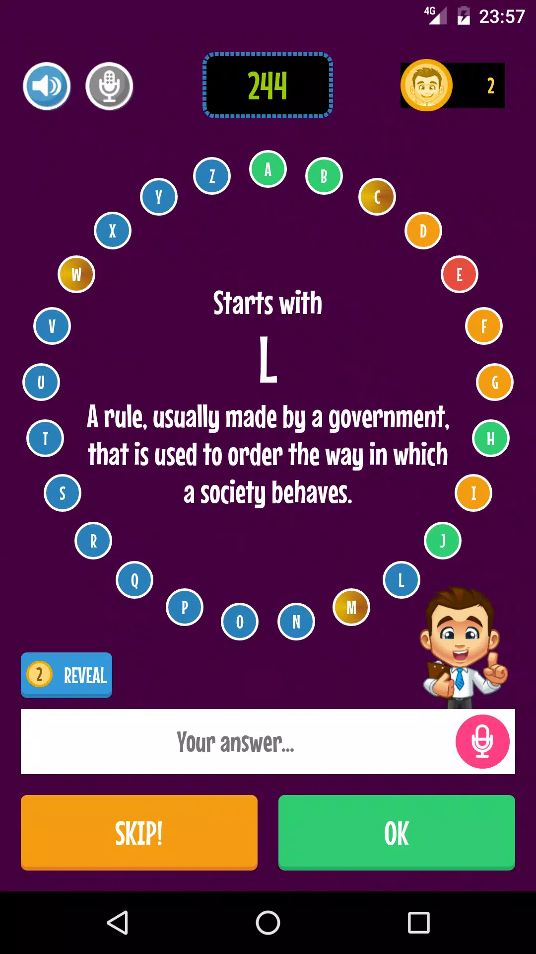 Alphabet Game Captura de tela 1