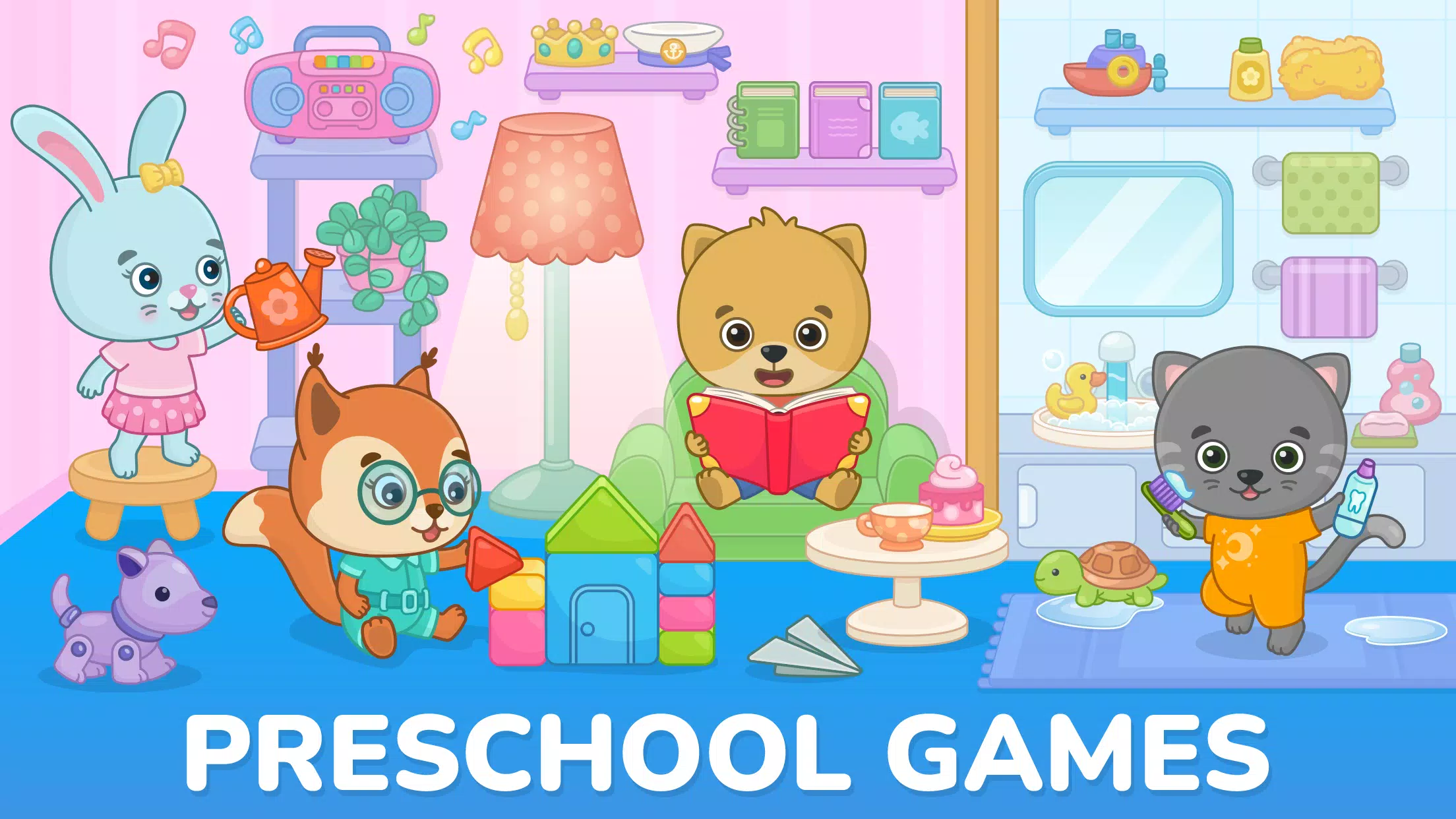 Bimi Boo World: Toddler Games スクリーンショット 0