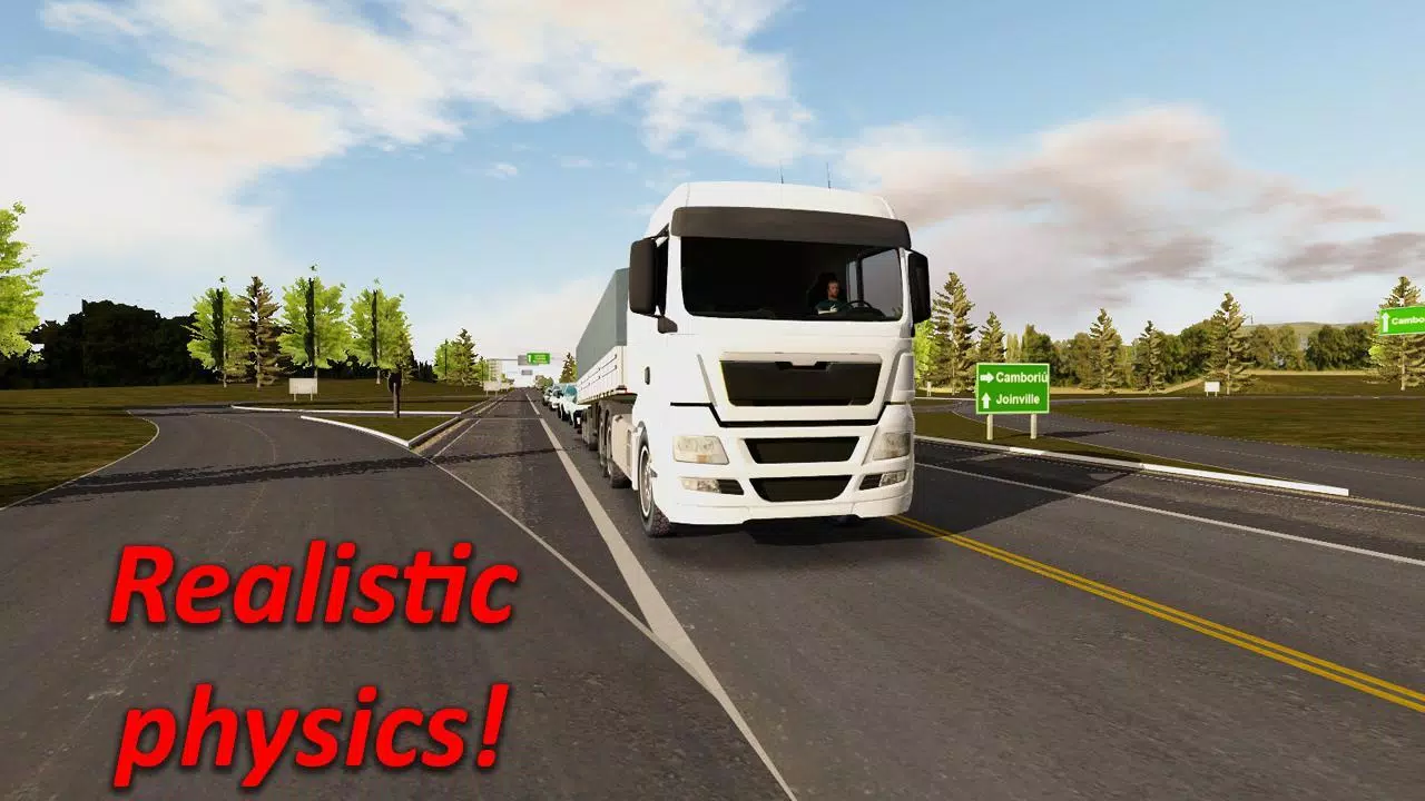 Heavy Truck Simulator Captura de tela 0