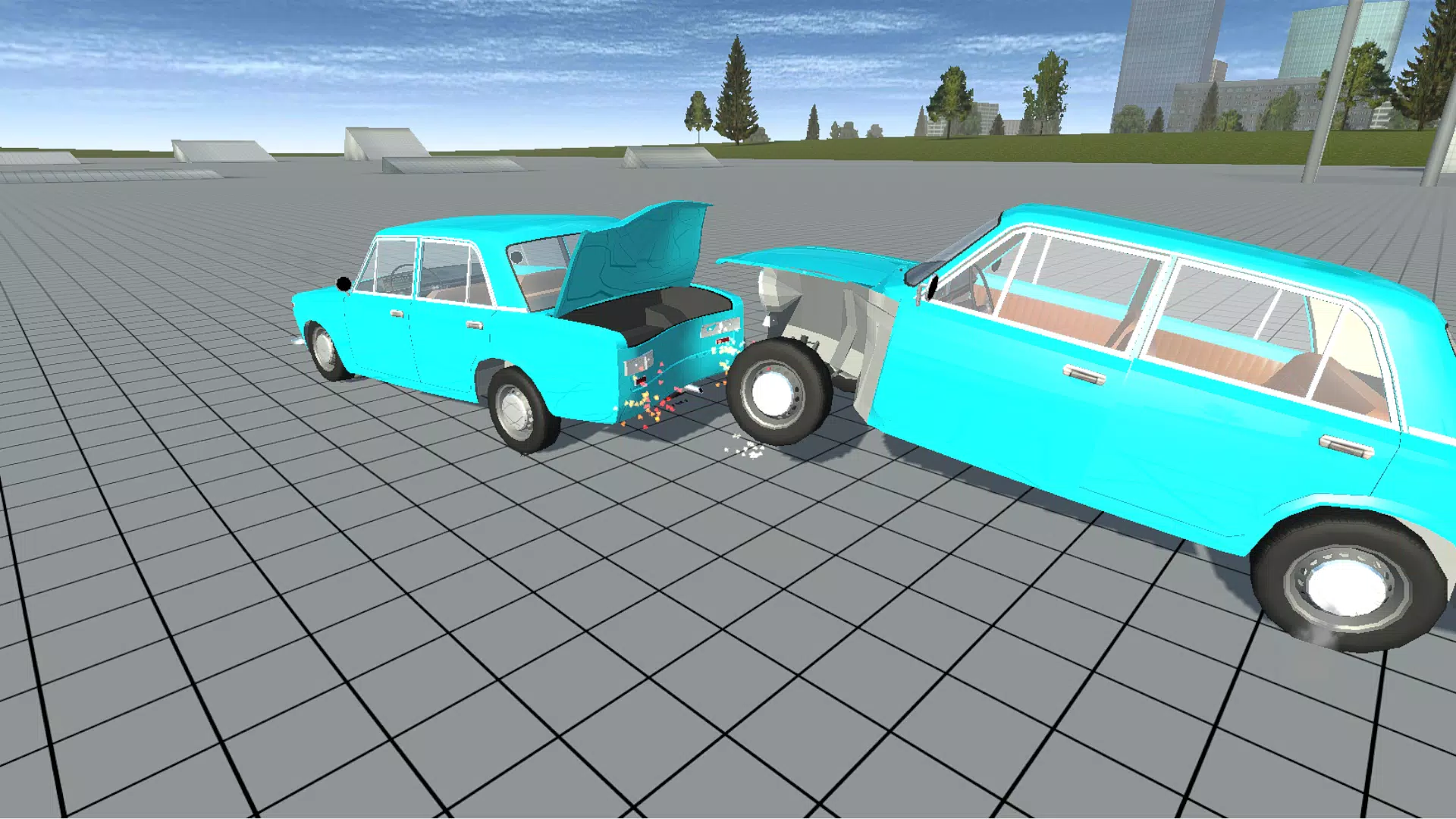 Simple Car Crash Physics Sim 스크린샷 3