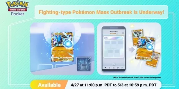 Pokémon TCG Pocket Launches Fighting-Type Outbreak