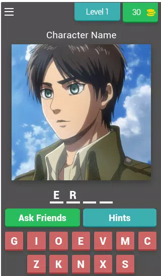 Attack On Titan Quiz应用截图第0张