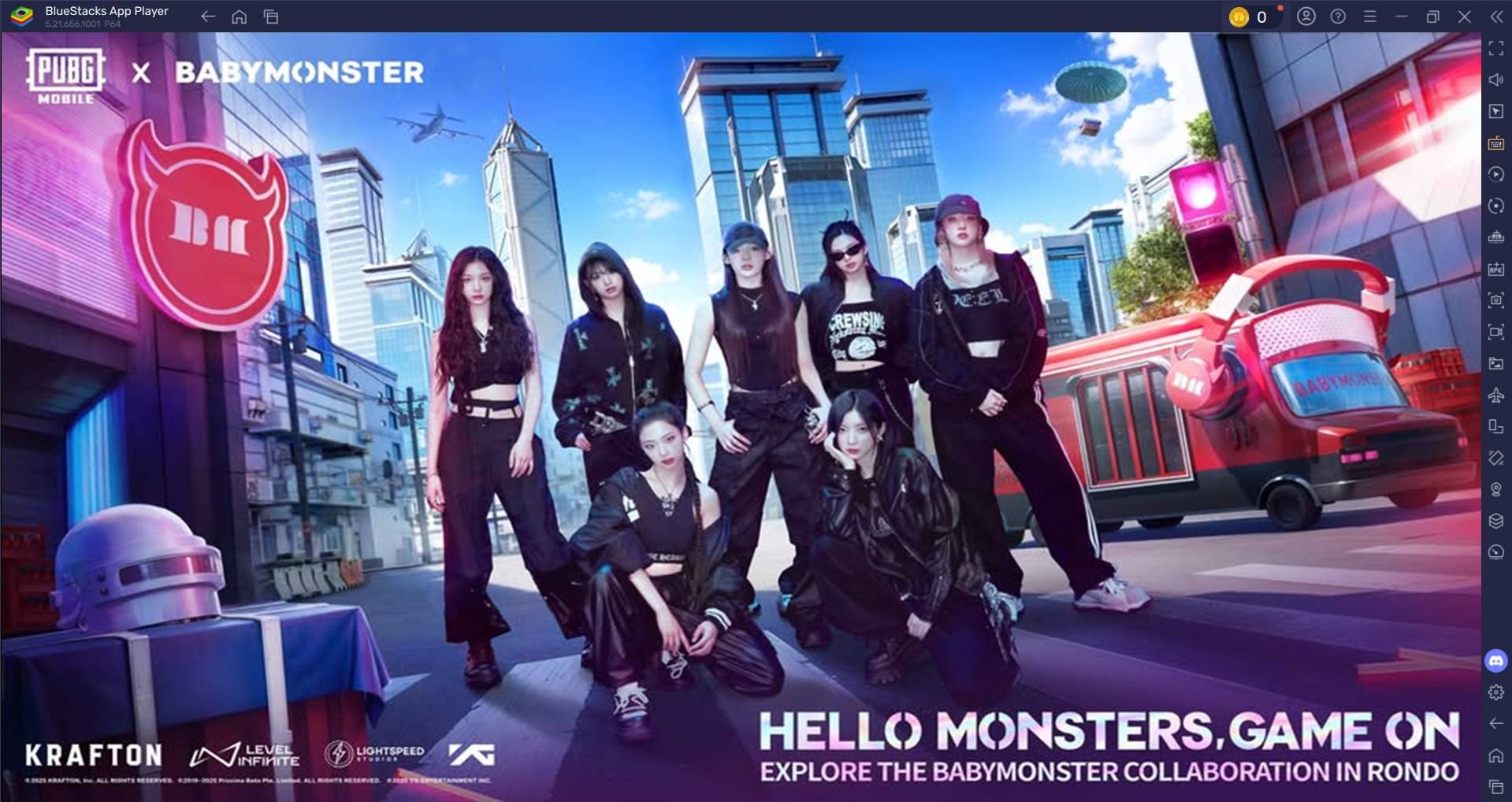 Evento di collaborazione PUBG Mobile Babymonster