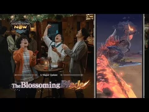 霞龙初登场《怪物猎人Now》