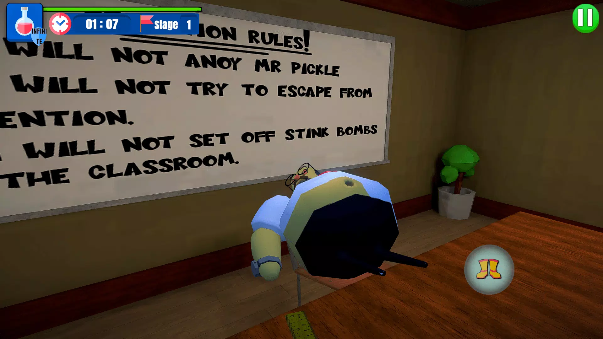 Obby School Breakout Captura de pantalla 0