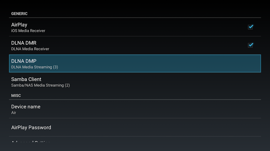 AirReceiverLite Capture d'écran 0