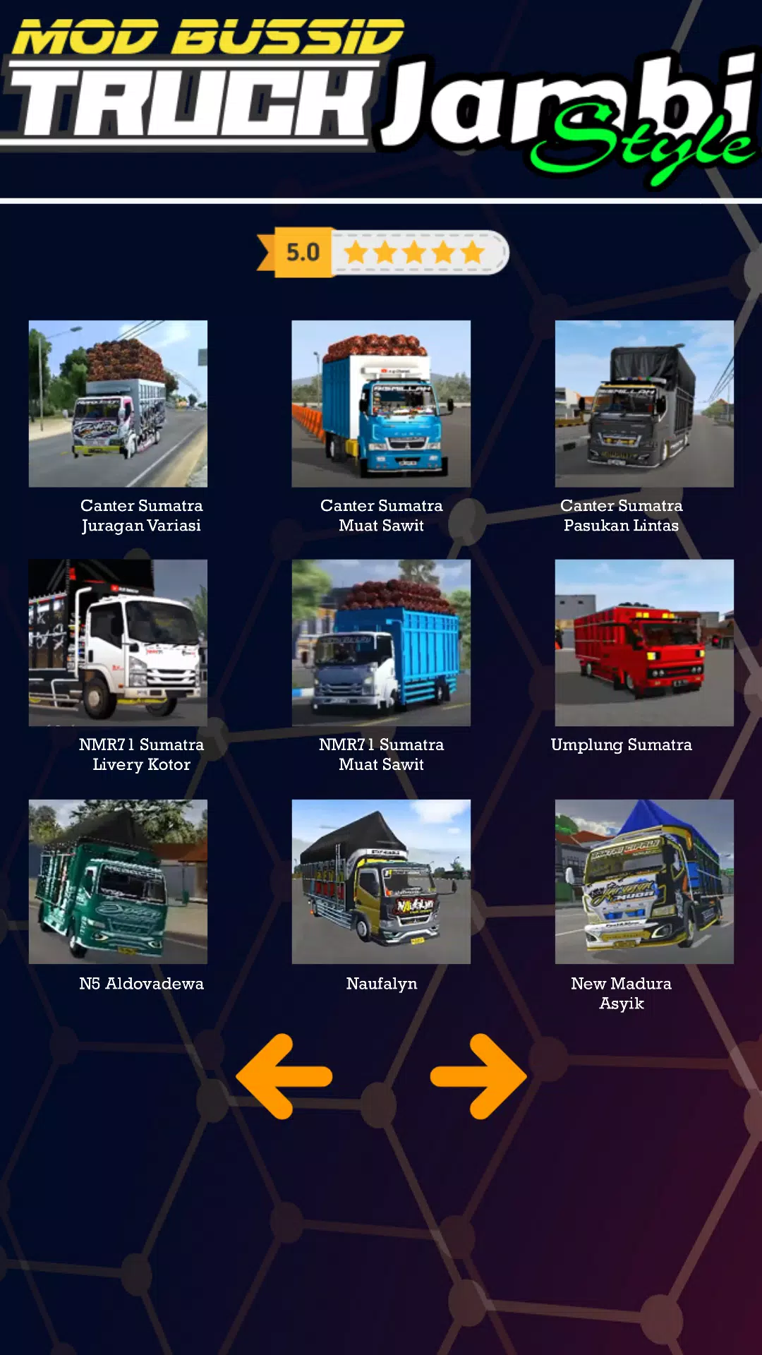 Mod Bussid Truk Jambi Style Captura de tela 2