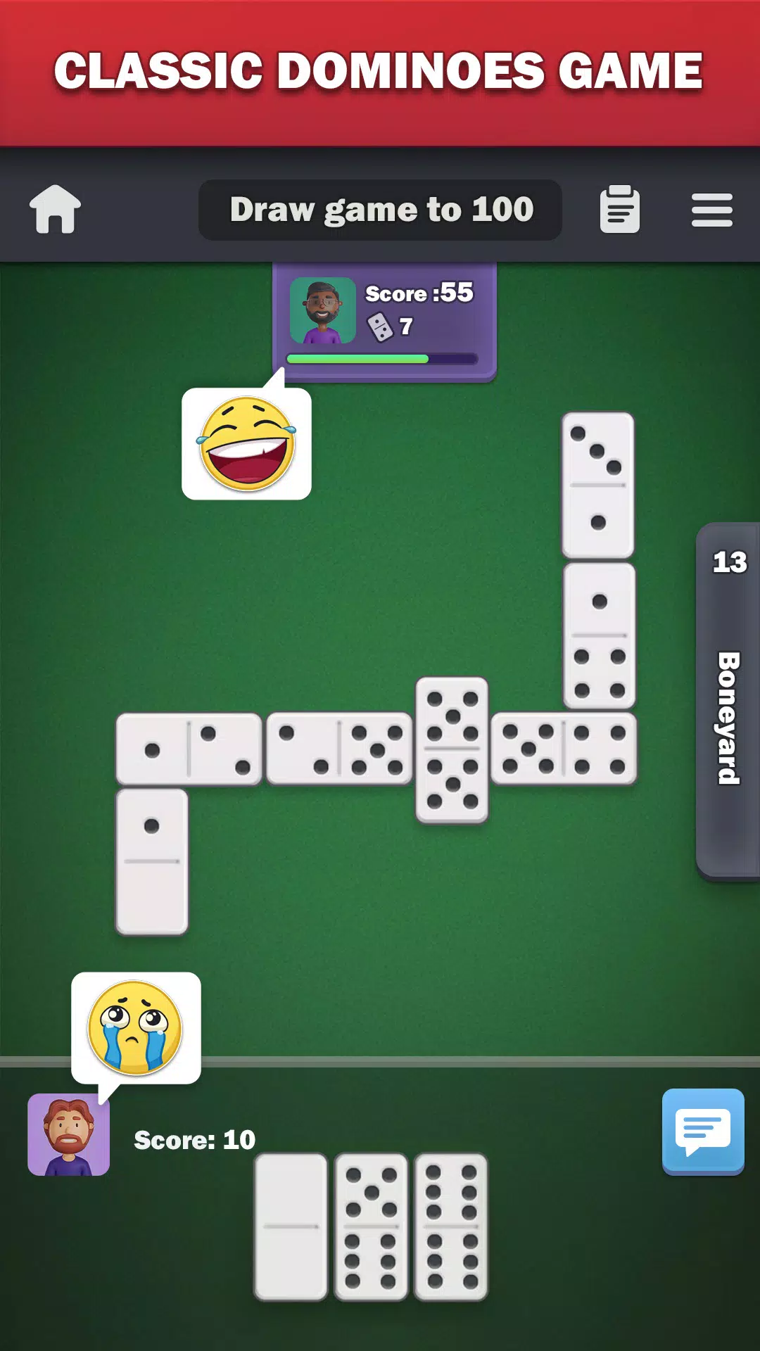 Dominoes online - play Domino!应用截图第0张