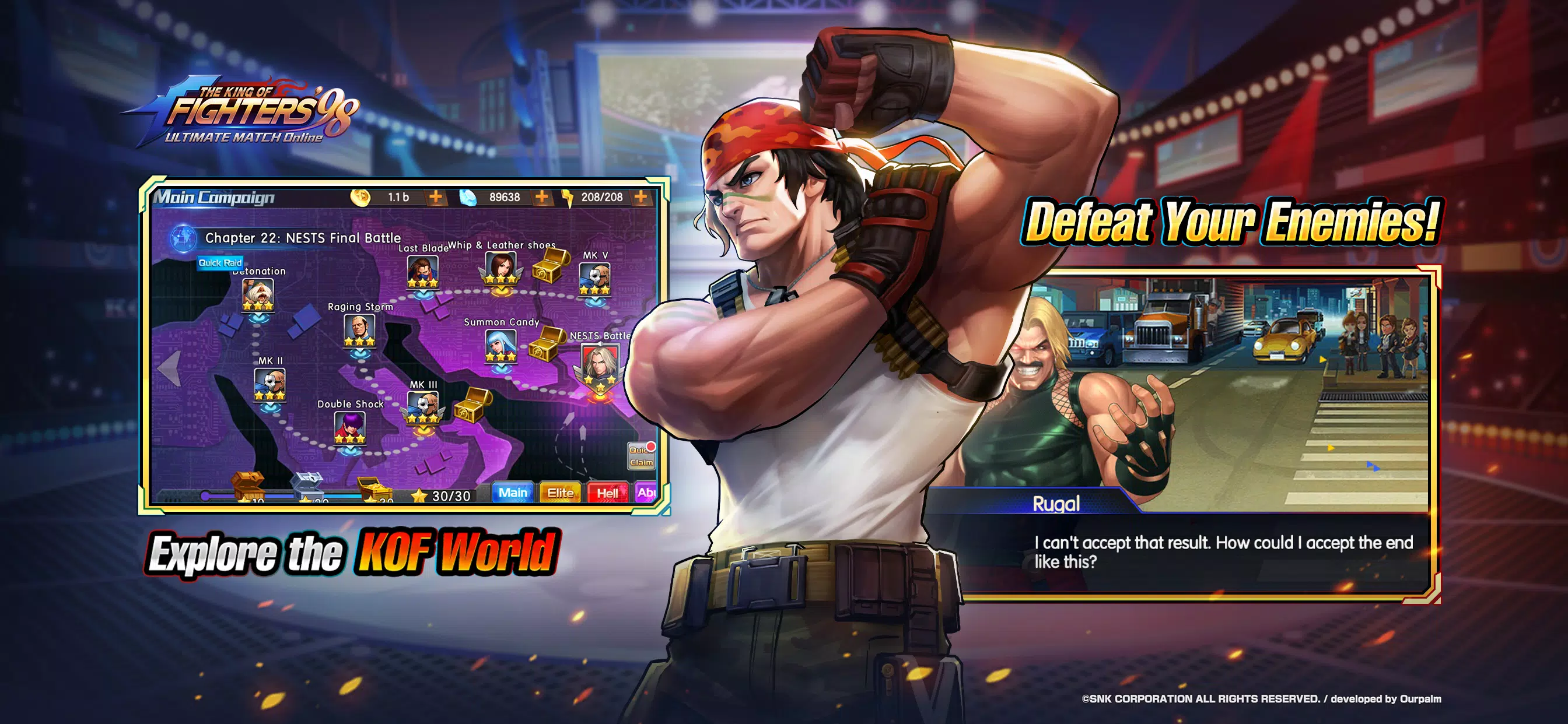 THE KING OF FIGHTERS '98 UM OL Capture d'écran 3
