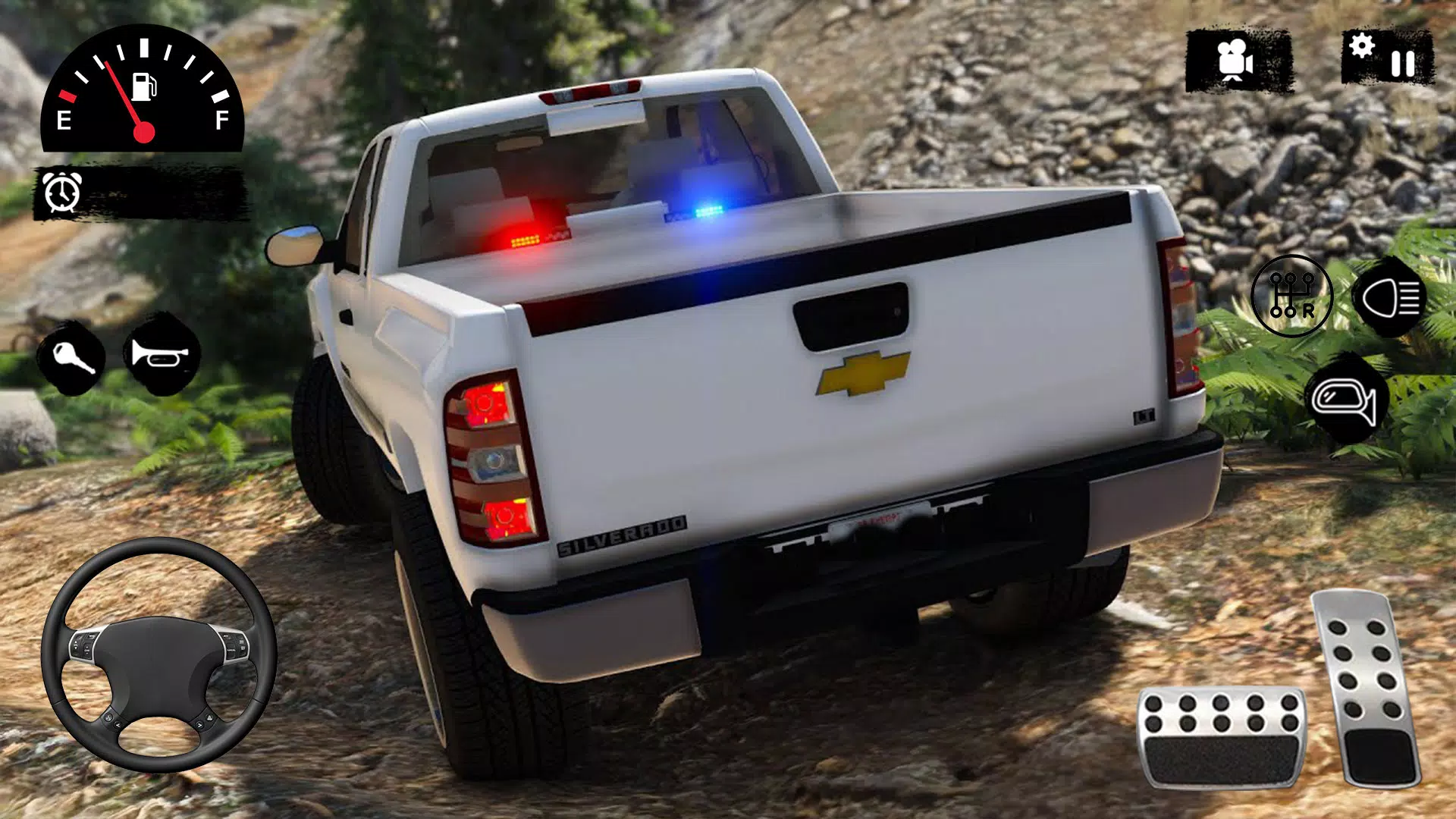Offroad Police Truck Drive 3D Скриншот 0