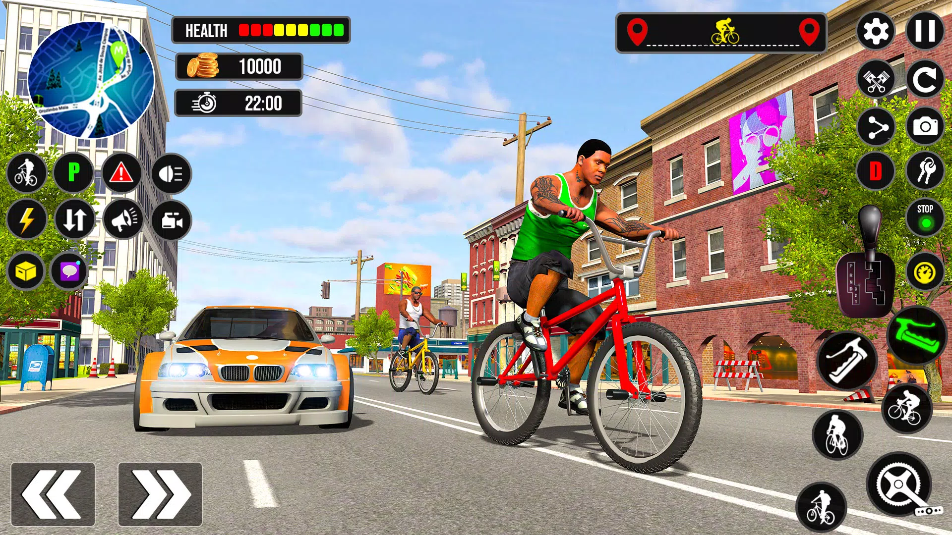 Xtreme BMX Offroad Cycle Game Captura de tela 2