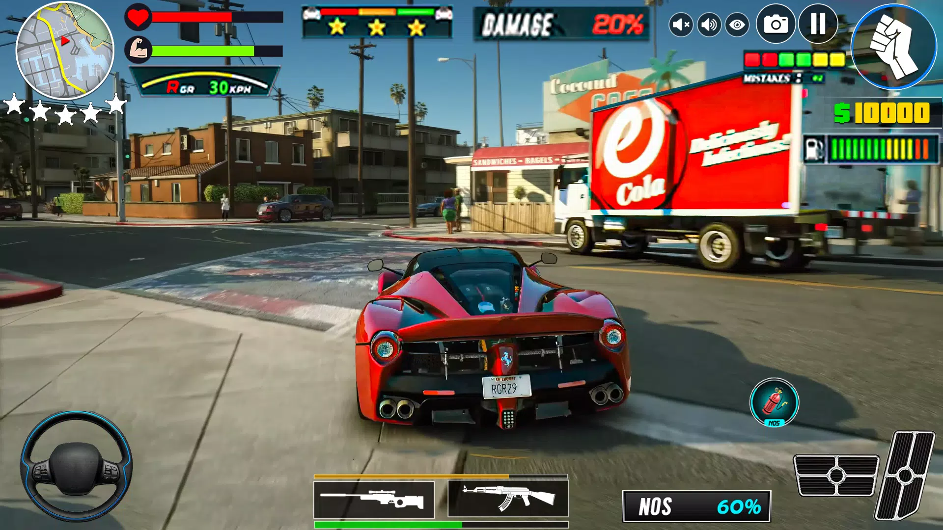 Vegas City Gangster Crime Game应用截图第3张