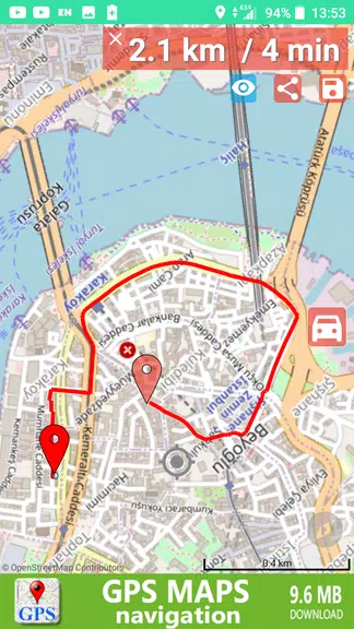 GPS Maps & Navigations Capture d'écran 2