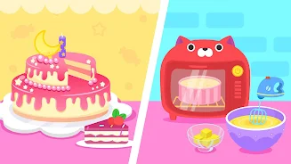 DuDu Dessert Shop DIY Games स्क्रीनशॉट 2