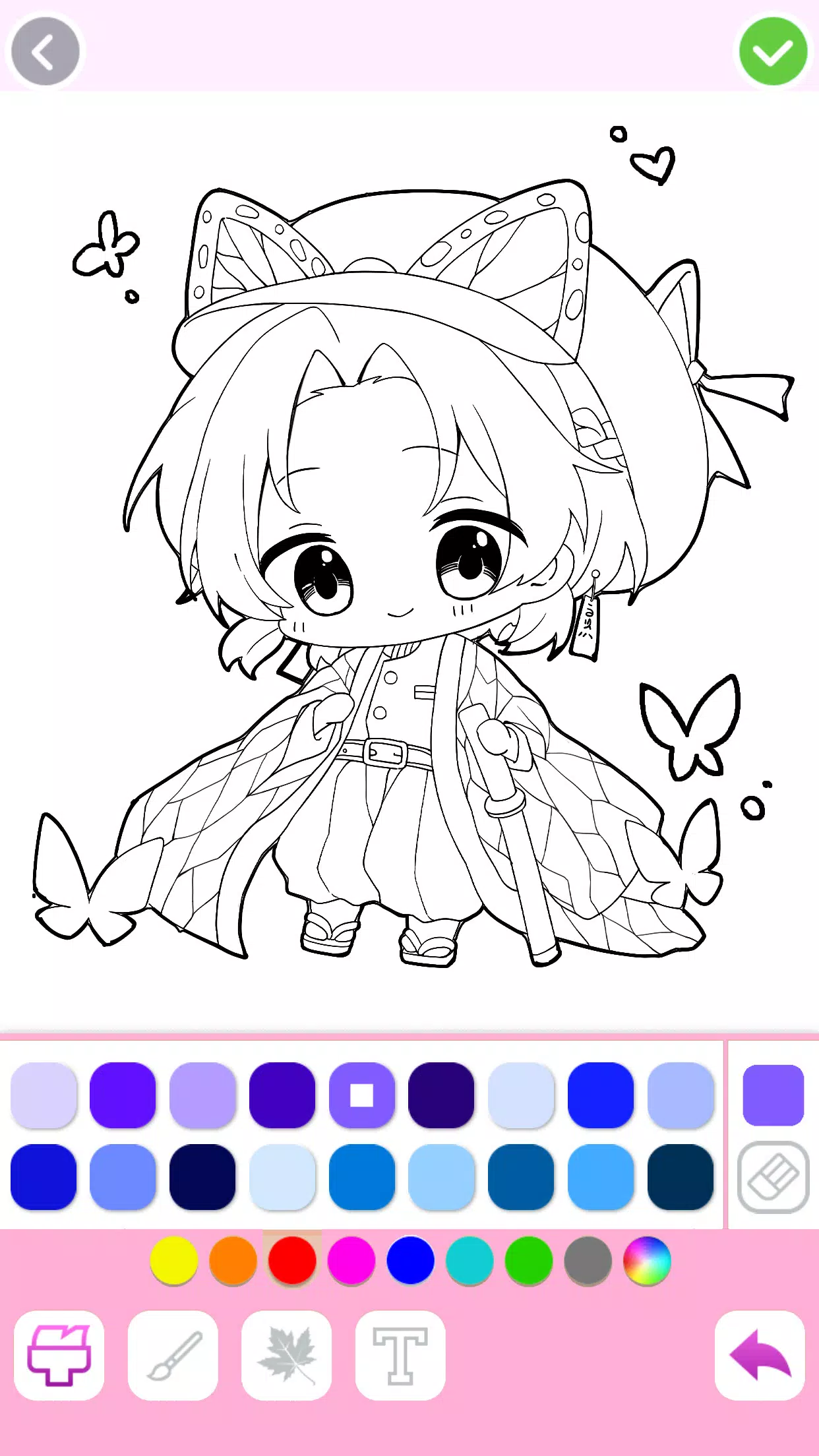 Cute Drawing : Anime Color Fan應用截圖第0張