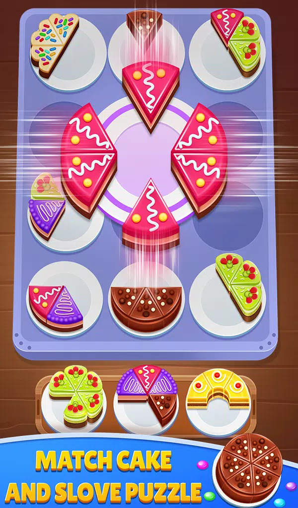 Schermata Cake Sort 3d - Match and Merge 2