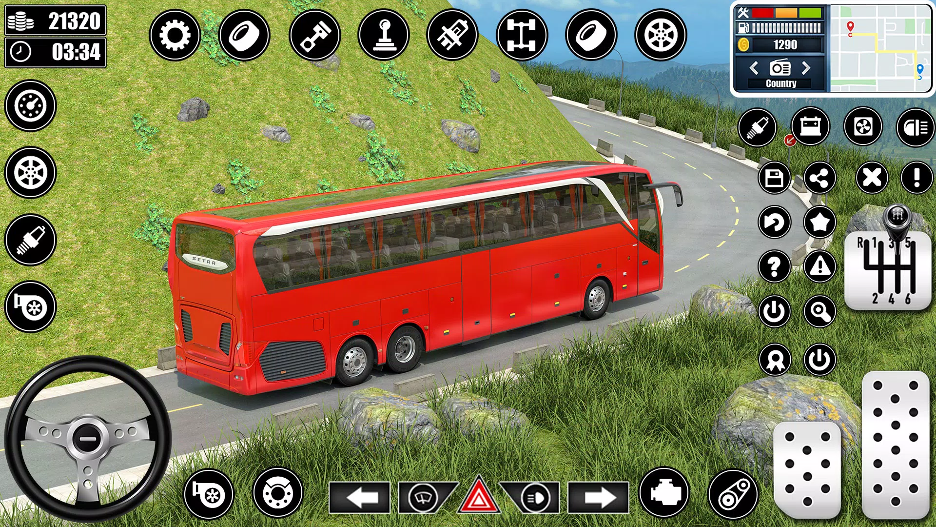 Coach Bus Driving Simulator 스크린샷 0