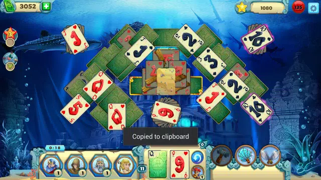 Solitaire Atlantis Captura de pantalla 2