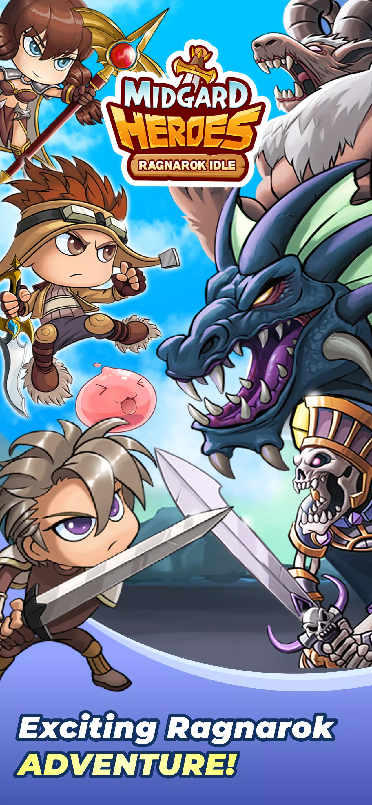 Midgard Heroes: Ragnarok Idle スクリーンショット 0
