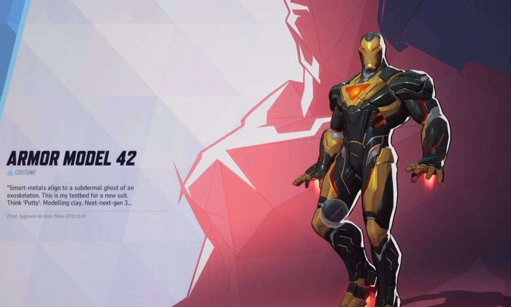 Iron Man trong bộ áo giáp Model 42 Skin