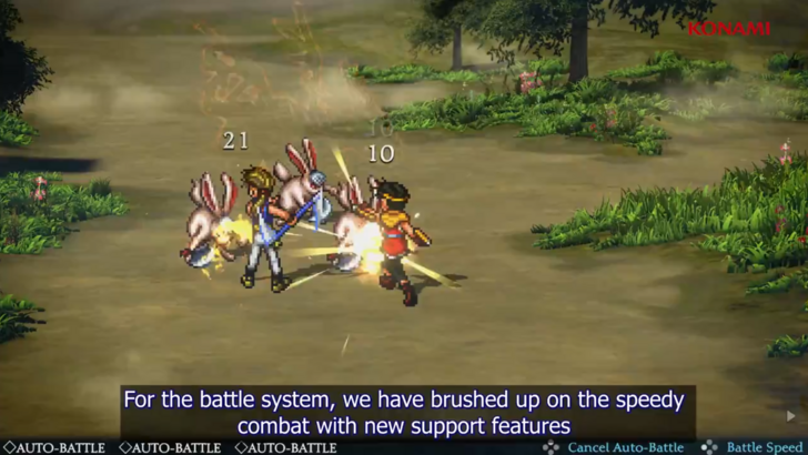 Auto-Battle and Double-Speed Battle Modes