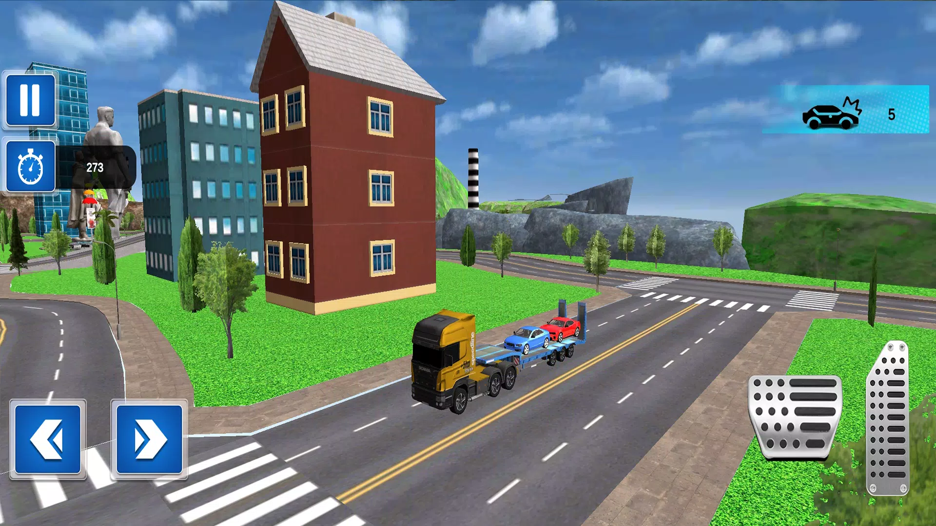 Truck Transport Game Simulator Captura de pantalla 0