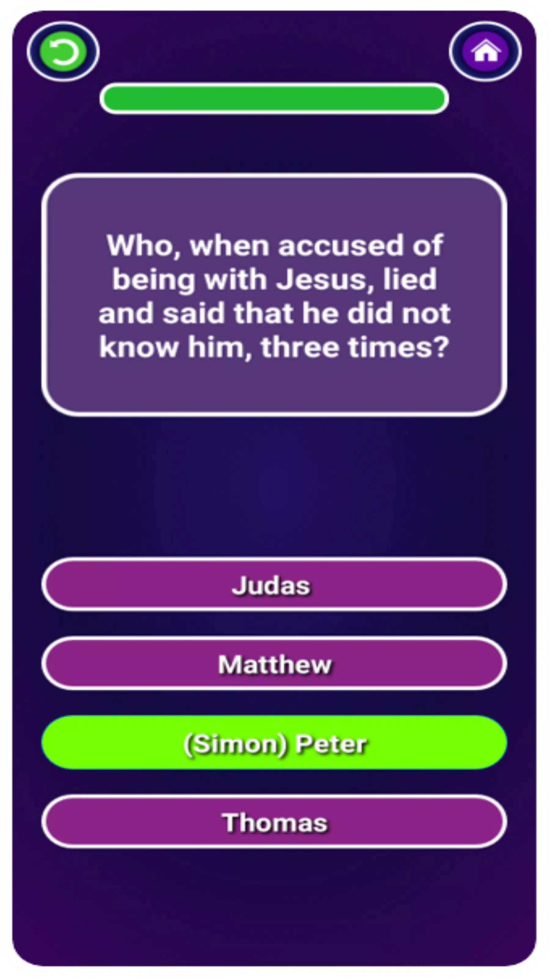 Bible Quiz & Answers Скриншот 2
