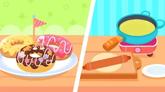 DuDu Dessert Shop DIY Games स्क्रीनशॉट 3