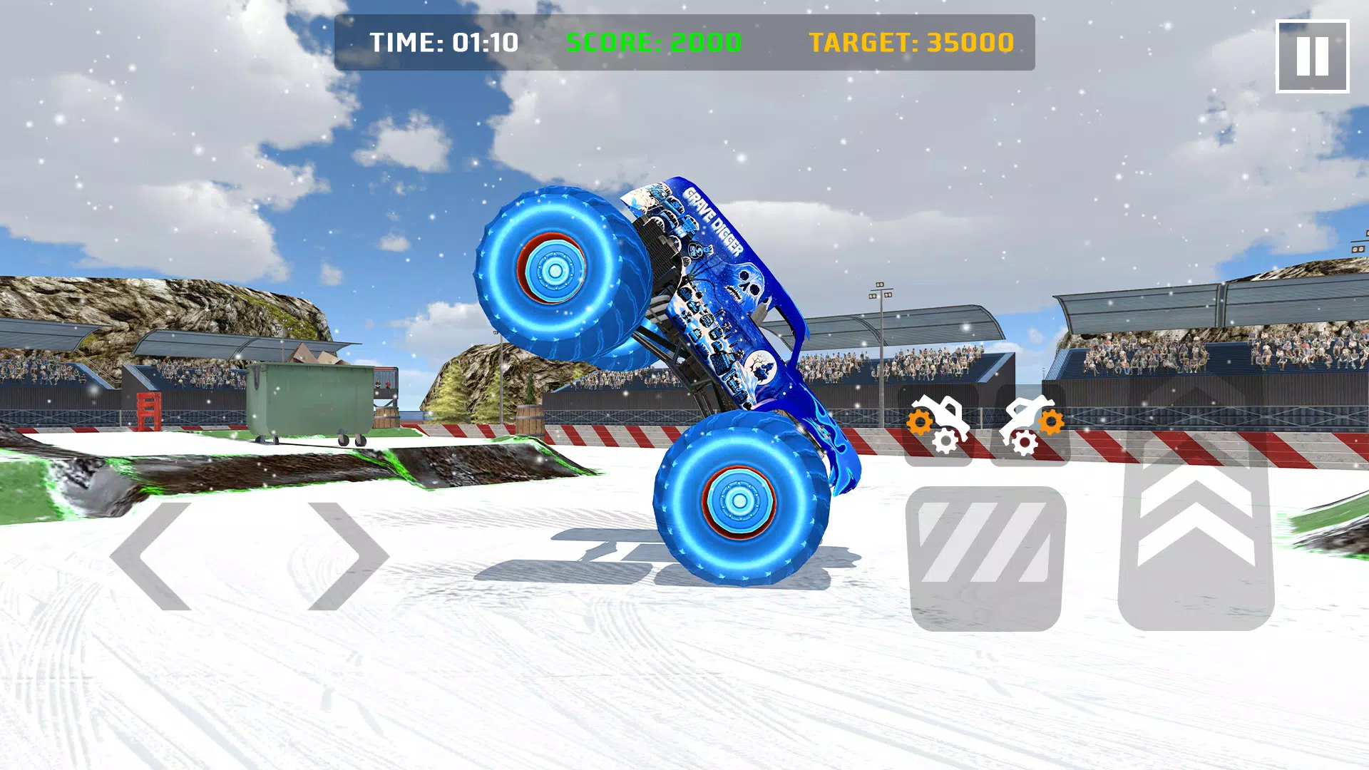 Car Games: Monster Truck Stunt 스크린샷 1