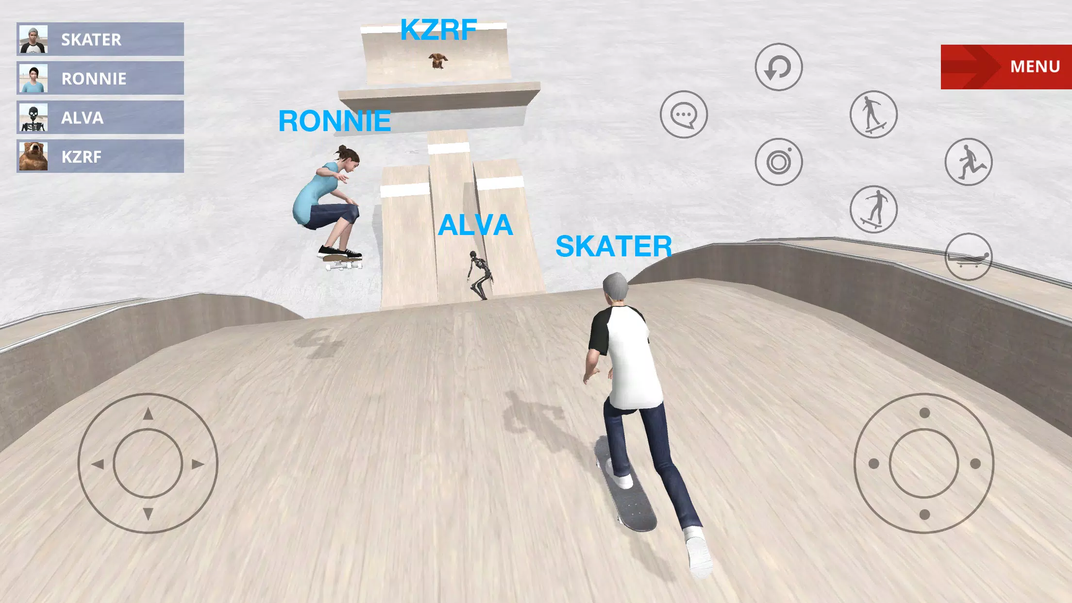 Skate Space Captura de pantalla 0