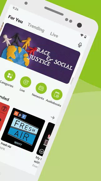 Leitor de podcasts - Podbean Captura de tela 1