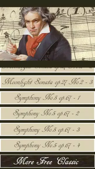 Beethoven Symphony Captura de pantalla 2
